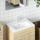 VIDAXL WASHBAIN Rechteckige 61 x 48x19,5 cm Keramik Weiß