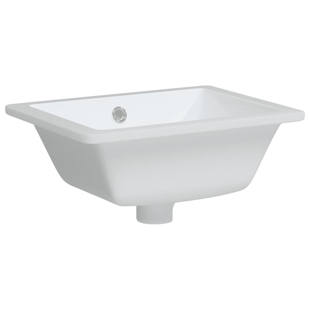 VIDAXL WASHBAIN RETTANGULAR 39X30X18,5 CM Keramik Weiß