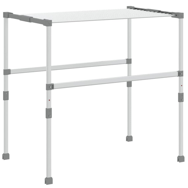 VidaXL Wäscheständer 83x(50-55)x(40-85) cm Aluminium
