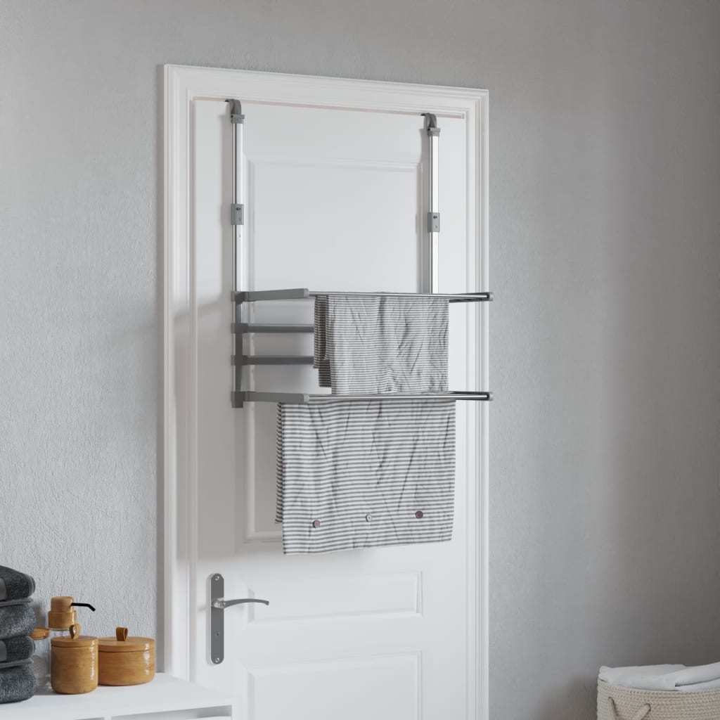 VIDAXL -Trocknungsregal für Balkon 54x25x42 cm Aluminium