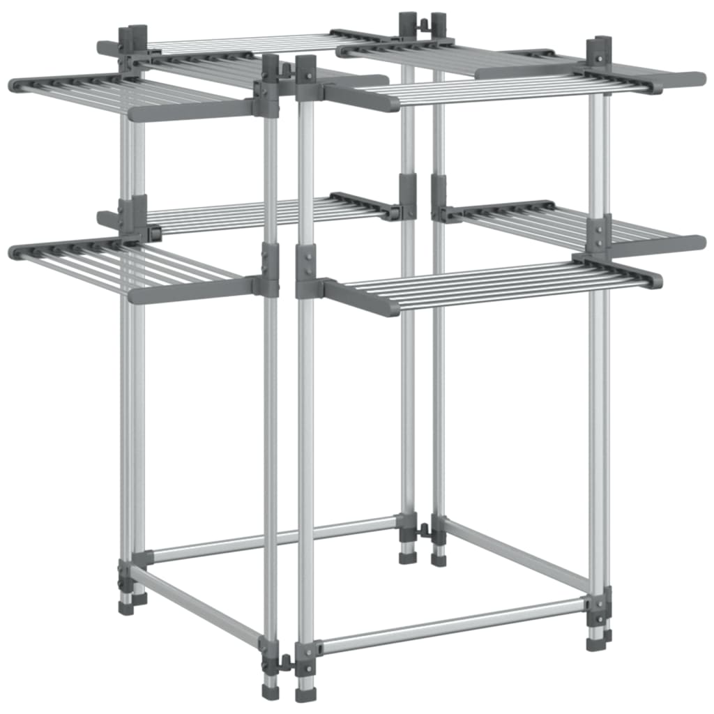 Vidaxl Washrek 107x107x120 cm Aluminium