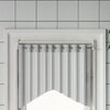 VIDAXL-Vorhangschienen 2 Stcs 60-105 cm Aluminium weiß und silberfarben