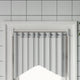VIDAXL-Vorhangschienen 2 Stcs 60-105 cm Aluminium weiß und silberfarben