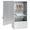 VIDAXL BBQ Rauchofen mit Holzchips 44,5 x 29 x 83 cm Stahl