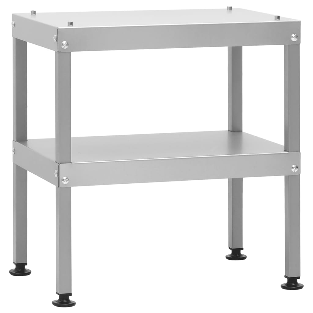 VIDAXL -Tabelle zum Rauchen von Ofen 40x28x44,5 cm verzinkter Stahl
