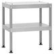 VIDAXL -Tabelle zum Rauchen von Ofen 40x28x44,5 cm verzinkter Stahl