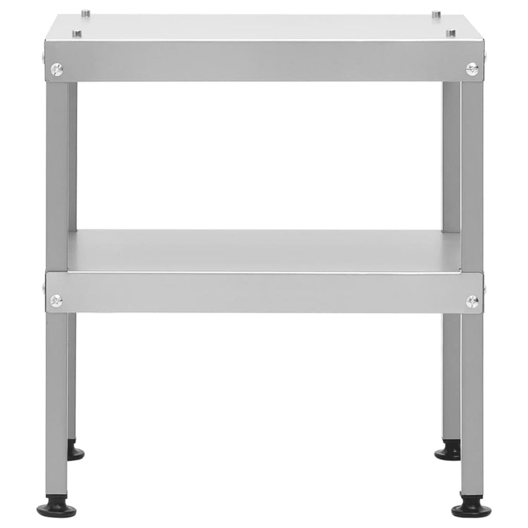 VIDAXL -Tabelle zum Rauchen von Ofen 40x28x44,5 cm verzinkter Stahl