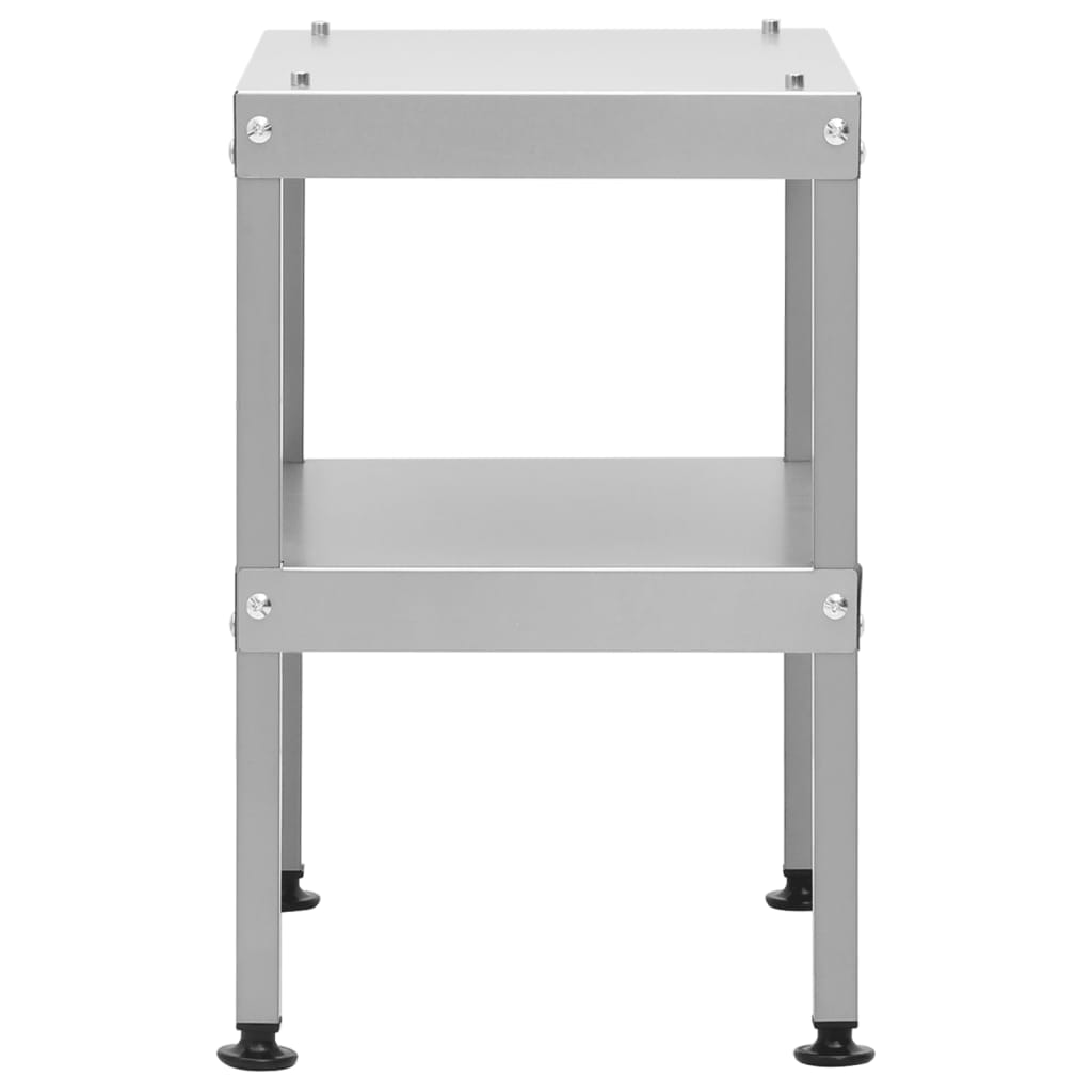 VIDAXL -Tabelle zum Rauchen von Ofen 40x28x44,5 cm verzinkter Stahl