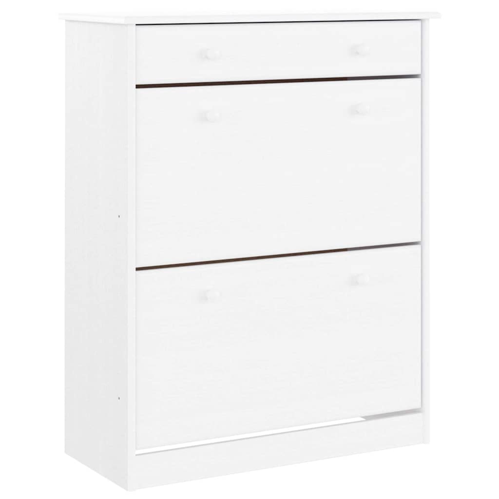 Vidaxl Schuhschrank Alta 77x35x96 cm Festkiefer