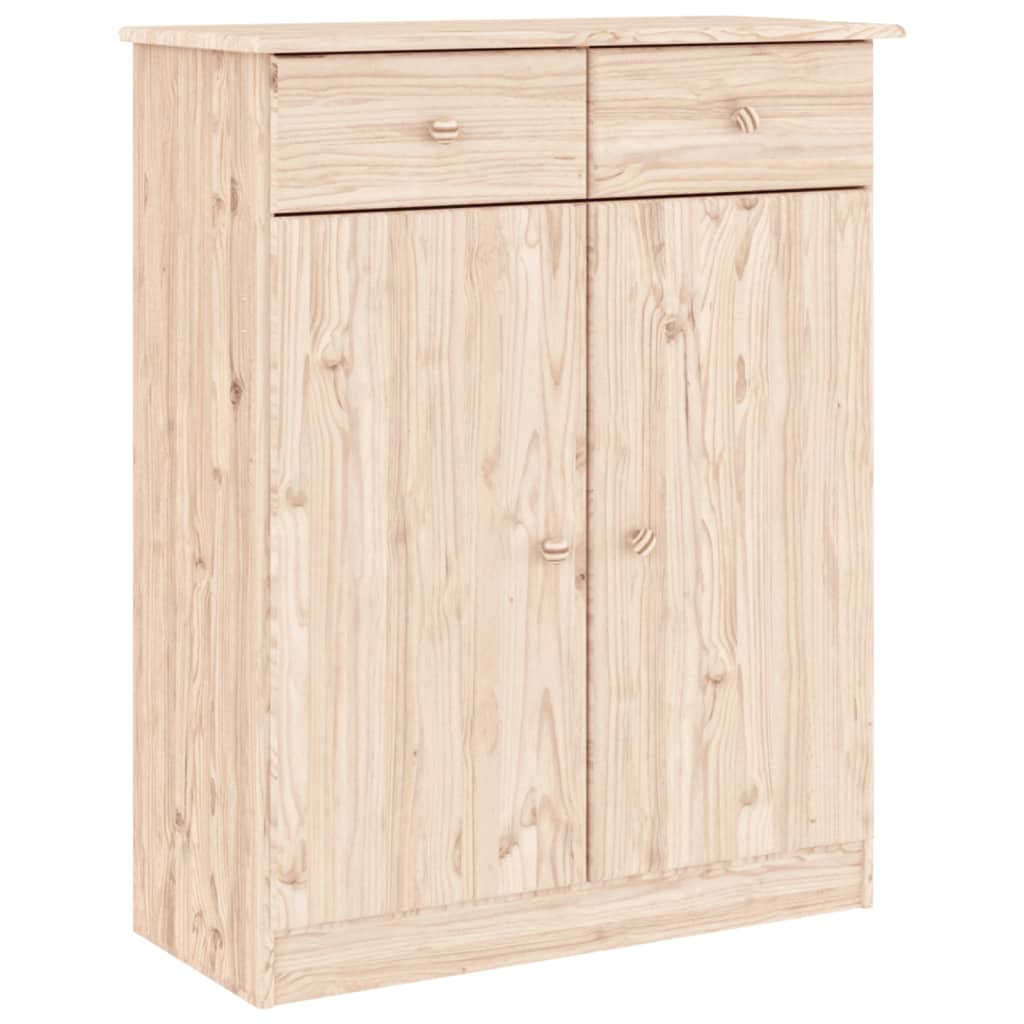 Vidaxl Schuhschrank Alta 77x35x96 cm Festkiefer