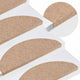 Vidaxl -Treppen selbst -adhäsiv 10 ST 65x22.5x3,5 cm Beige
