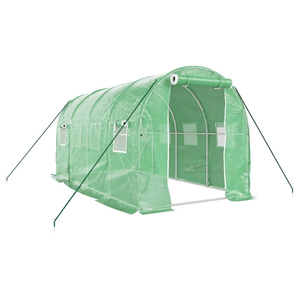 Vidaxl Tuinkas mit Stahlrahmen 8 m² 4x2x2 m