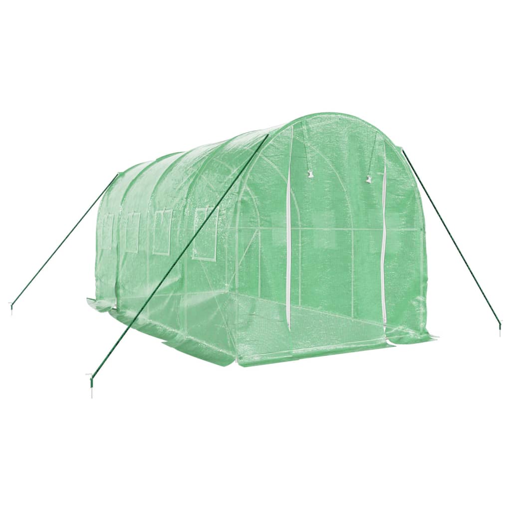 Vidaxl Tuinkas mit Stahlrahmen 8 m² 4x2x2 m