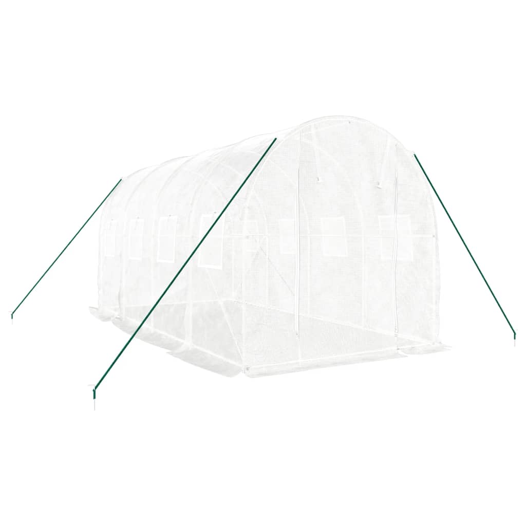 Vidaxl Tuinkas mit Stahlrahmen 8 m² 4x2x2 m