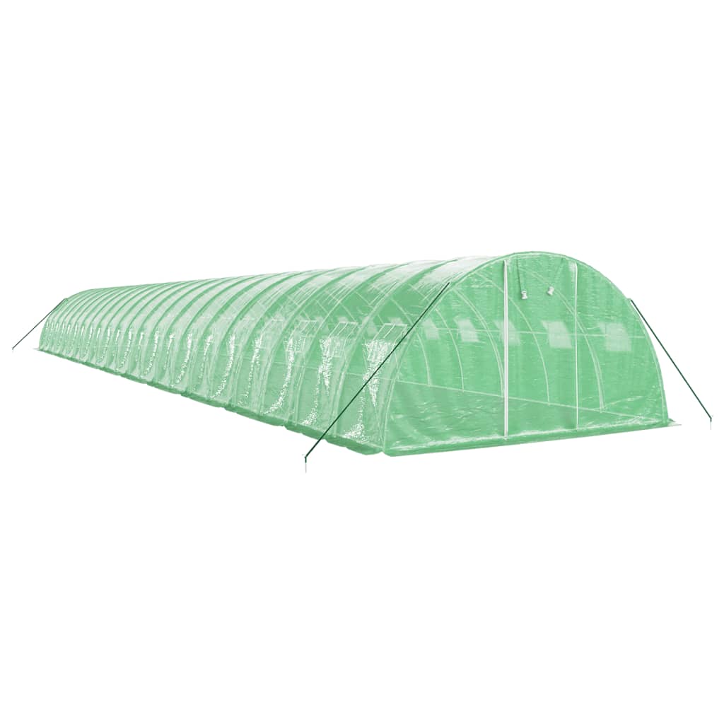 Vidaxl Tuinkas mit Stahlrahmen 88 m² 22x4x2 m Grün