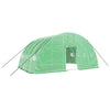 Vidaxl Tuinkas mit Stahlrahmen 24 m² 6x4x2,85 m Grün