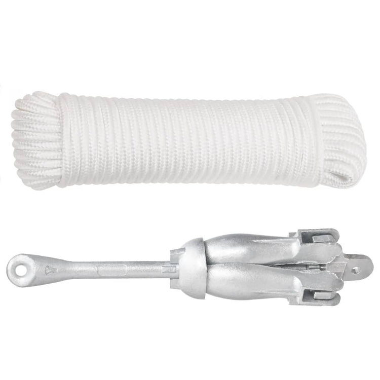 Vidaxl mit faltbarem 8 kg thermisch verzinktes Gusseisen