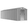 Vidaxl Garden Shed 191x725x198 cm verzinkter Stahl hellgrau