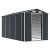 Vidaxl Garden Shed 191x385x198 cm verzinkter Stahl -Anthrazit -gelöscht