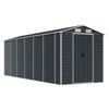 Vidaxl Garden Shed 191x555x198 cm verzinkter Stahl -Anthrazit -gelöscht