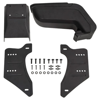 VIDAXL Armlast Universal 14x30x (32-48,5) CM Schwarz