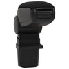 VIDAXL Armlast 12x31x (29,5-47) cm schwarz