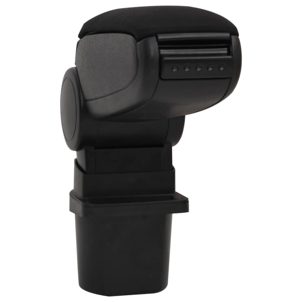 VIDAXL Armlast 12x31x (29,5-47) cm schwarz