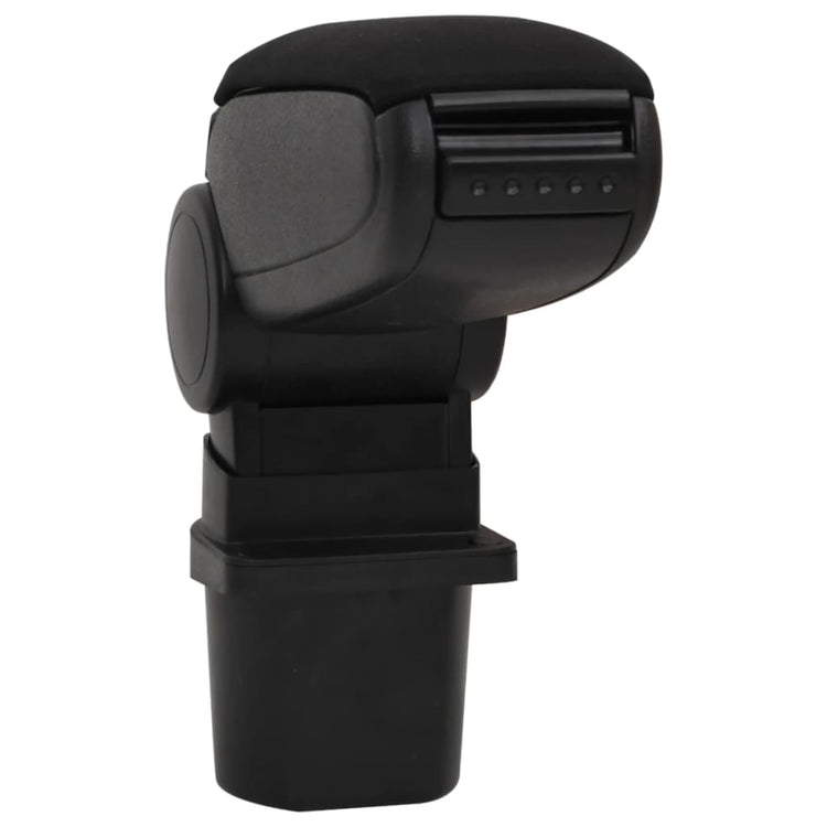 VIDAXL Armlast 12x31x (29,5-47) cm schwarz