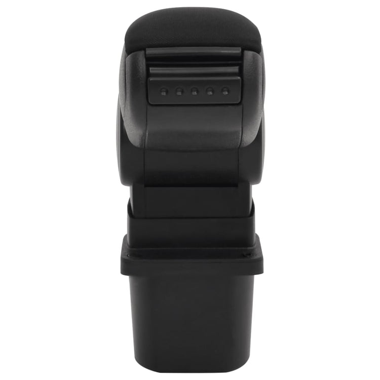 VIDAXL Armlast 12x31x (29,5-47) cm schwarz