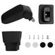VIDAXL Armlast 16x32x (35-50,5) cm Schwarz