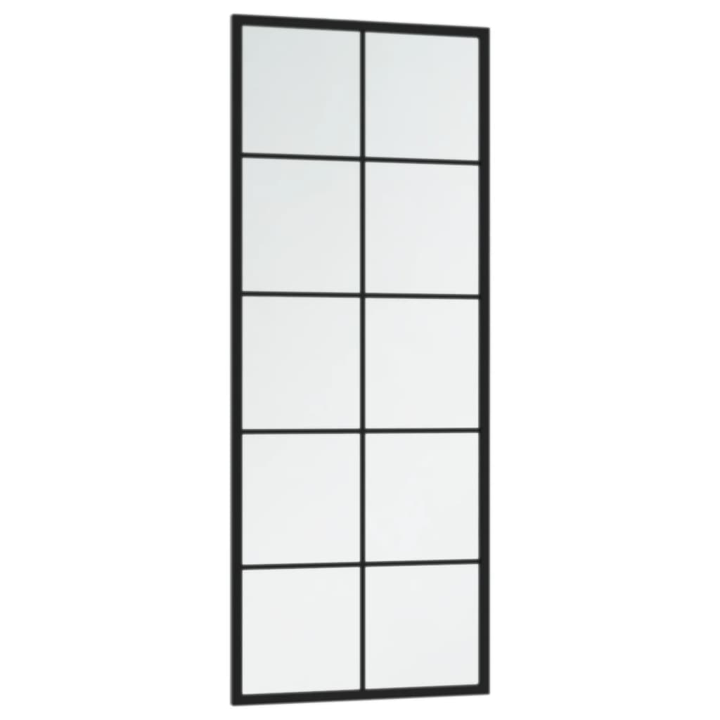 Vidaxl -Wandspiegel 2 PCs 100x40 cm Metallschwarz