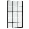 Vidaxl -Wandspiegel 4 PCs 100x60 cm Metallschwarz
