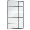 Vidaxl -Wandspiegel 6 PCs 100x60 cm Metallschwarz