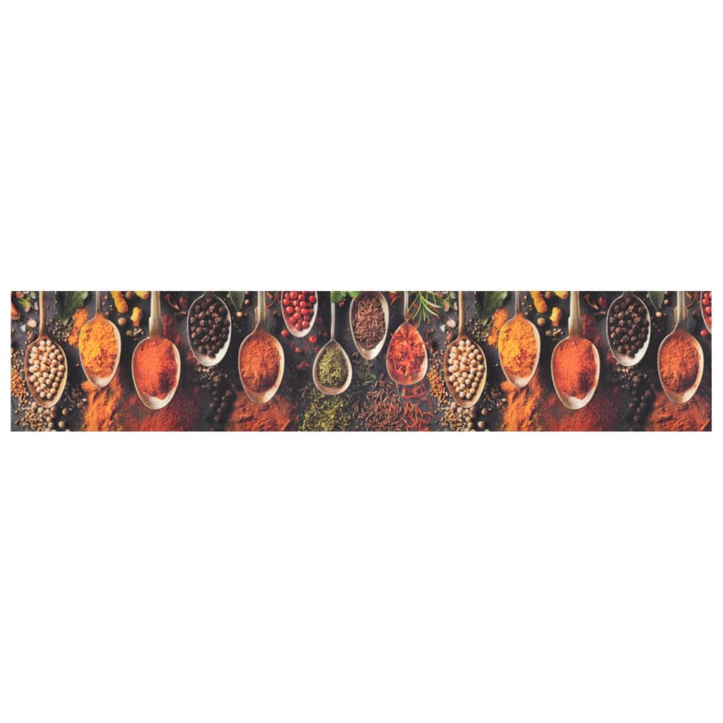 Vidaxl Küchenmatte Waschmaschinen Lucker Herbprint 60x300 cm Samt