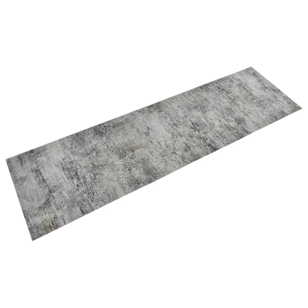 Vidaxl Küchenmatte waschbarer Betondruck 45x150 cm Samt
