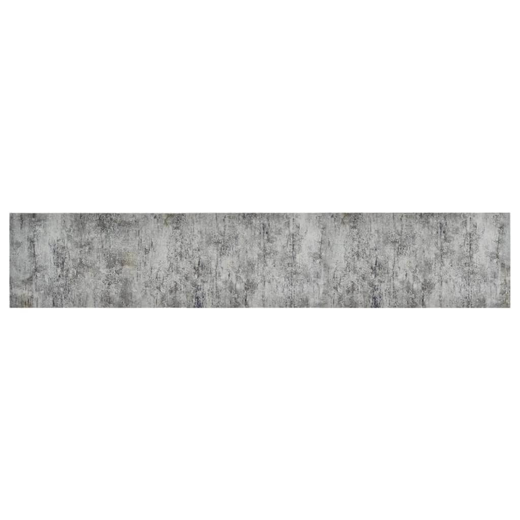 Vidaxl Küchenmatte waschbarer Betondruck 60x300 cm Samt