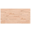 VIDAXL WASHBAIN TABELLE 100x50x2,5 cm Festes Buchenholz
