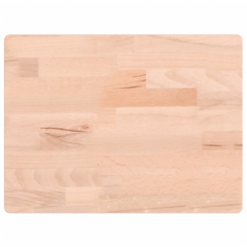 VIDAXL -Schneidebrett 40x30x4 cm Festes Buchenholz