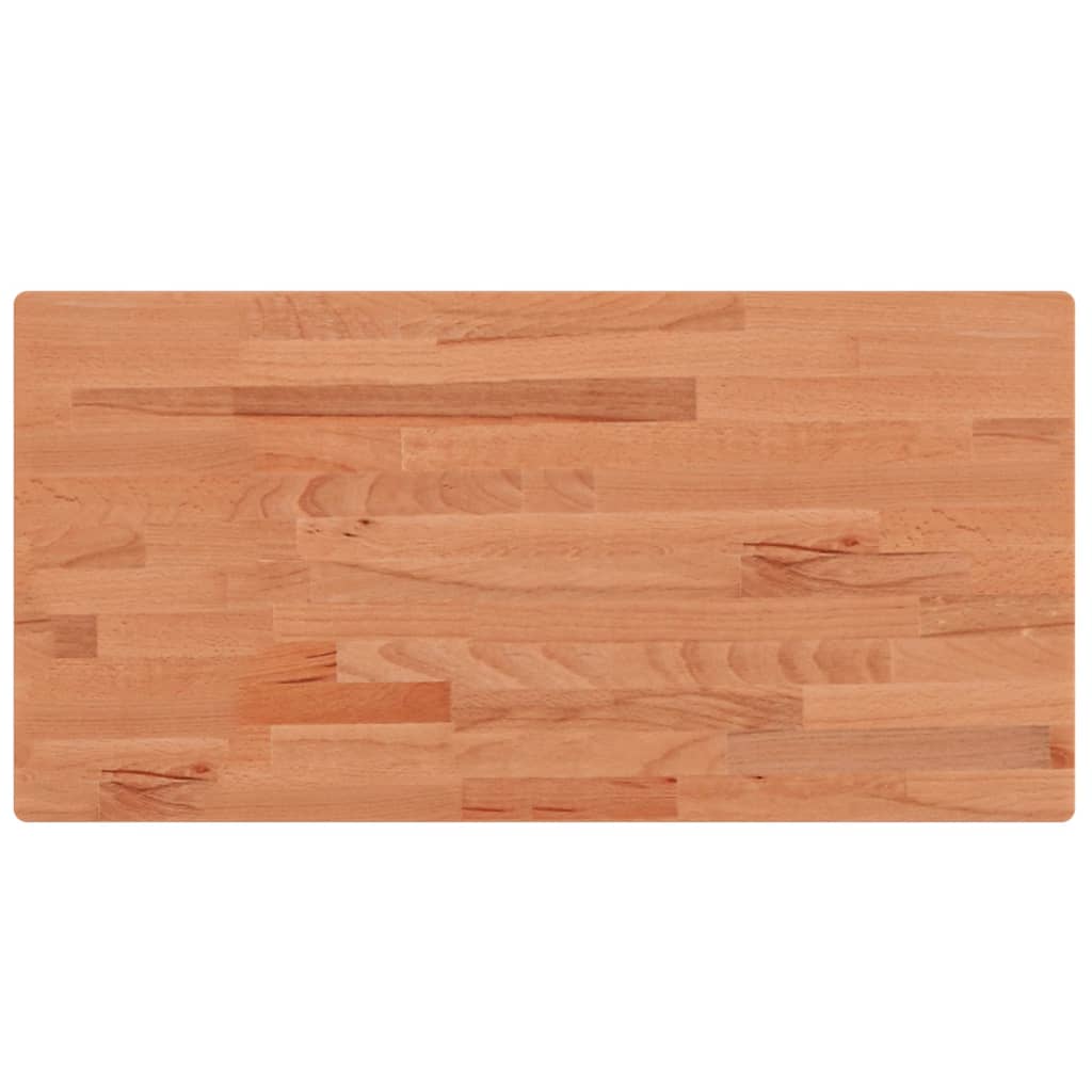 Vidaxx Waschtischplatte 100x50x1,5 cm massives Buchenholz