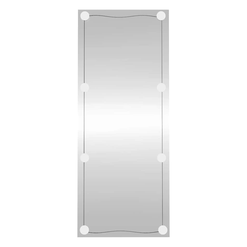 Vidaxl -Wandspiegel mit LEDs rechteckig 40x100 cm Glas
