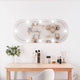 Vidaxl -Wandspiegel mit LEDs oval 40 x 90 cm Glas