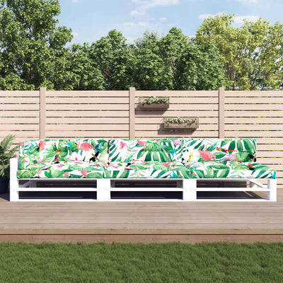 VIDAXL -Palettenkissen 7 ST Fabric Multi -Deled