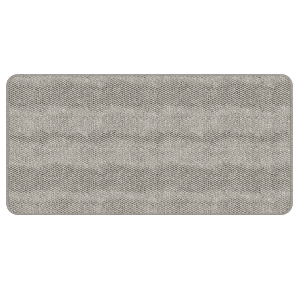 Vidaxl Teppichläufer 50x100 cm Sisal Look Taupe