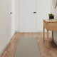 Vidaxl Teppichläufer 50x200 cm Sisal-Look Taupe
