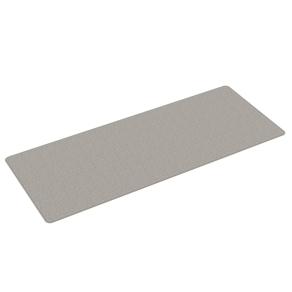 Vidaxl Teppich Runner 80x200 cm Sisal-Look Taupe