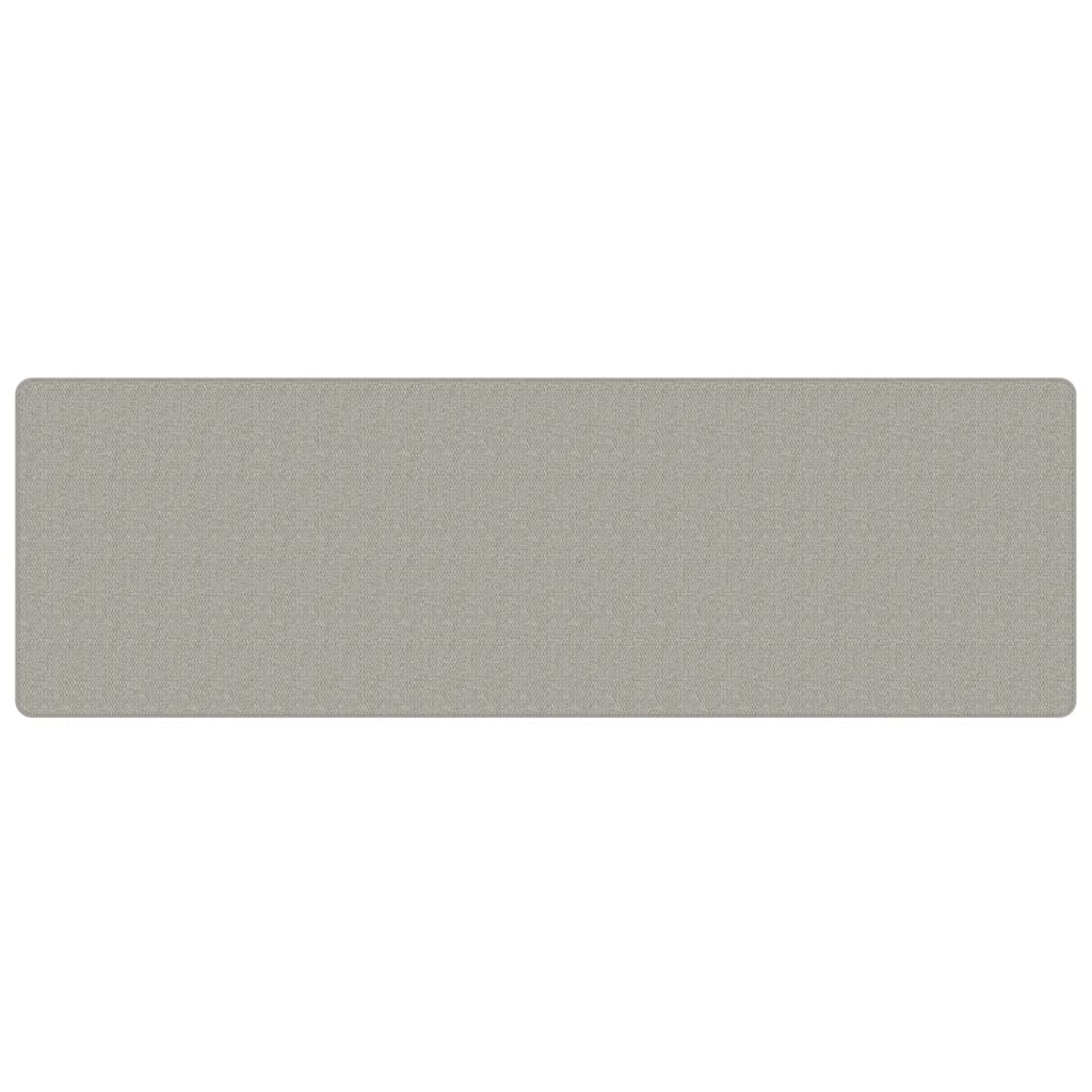 Vidaxl Teppich Runner 80x250 cm Sisal-Look Taupe