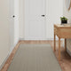 Vidaxl Teppich Runner 80x250 cm Sisal-Look Taupe