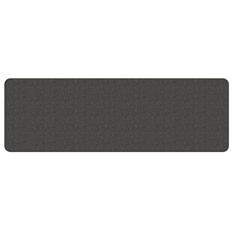Vidaxl Teppichläufer 50x150 cm Sisal-Look Anthrazitfarben