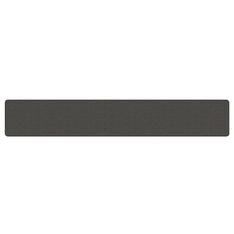 Vidaxl Teppichläufer 50x300 cm Sisal-Look Anthrazitfarben