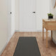 Vidaxl Teppichläufer 50x300 cm Sisal-Look Anthrazitfarben